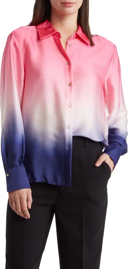 Ombré Button-Up Shirt | Nordstrom Rack