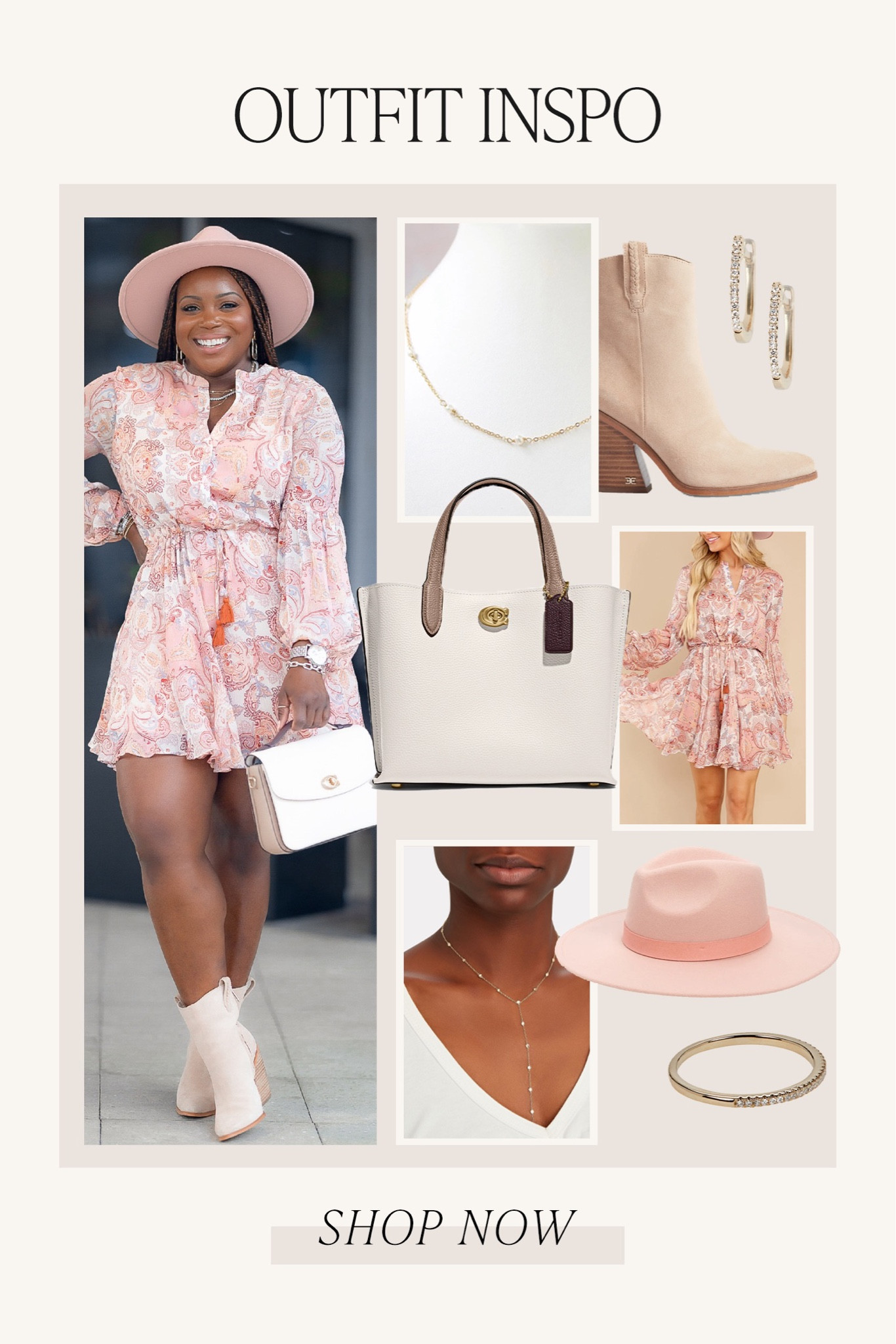 Floral dress outfit 

#LTKSeasonal #LTKstyletip #LTKworkwear