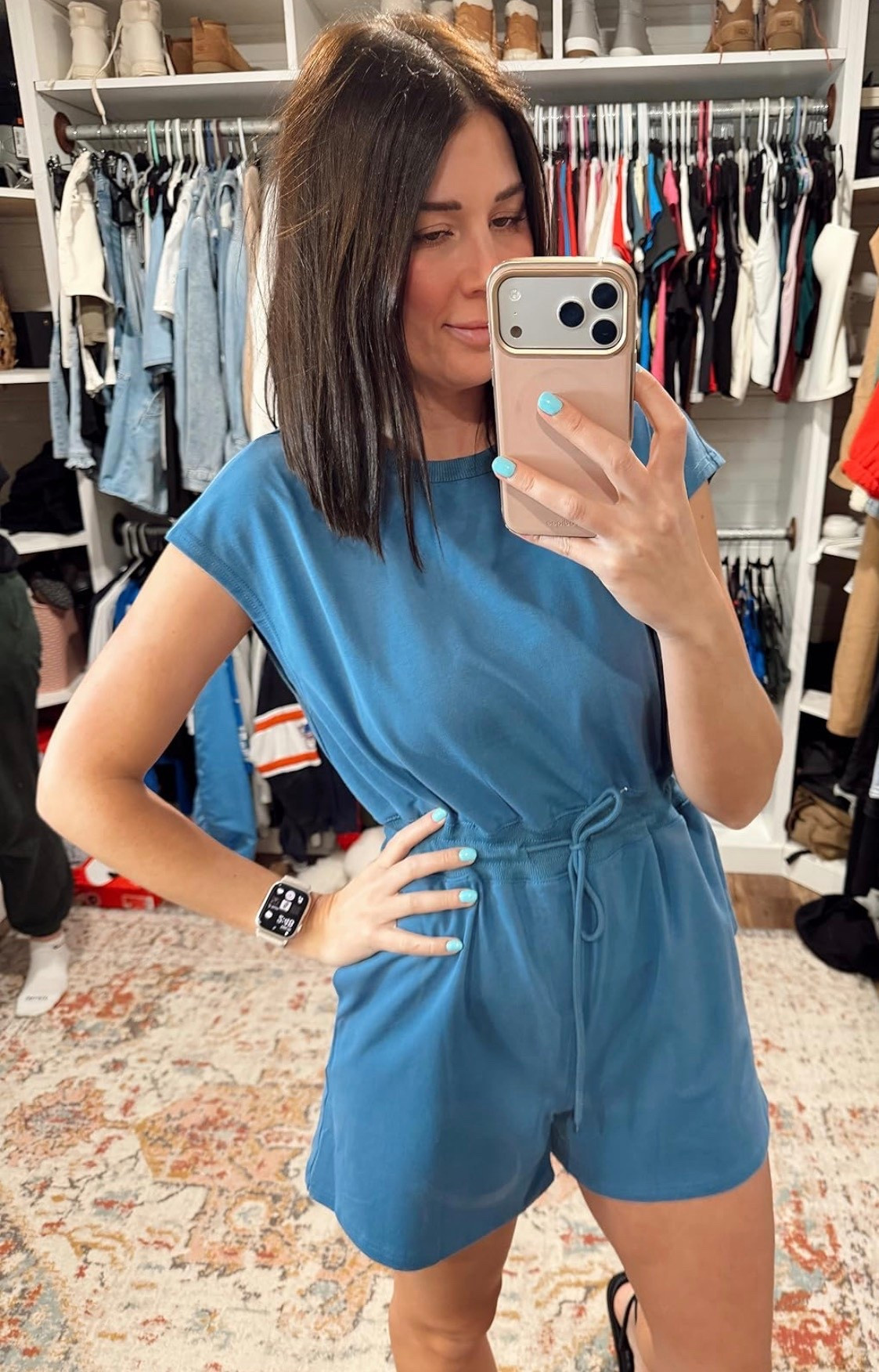 This romper is so comfy! 

#LTKgrwm #LTKmorningroutine #LTKootd