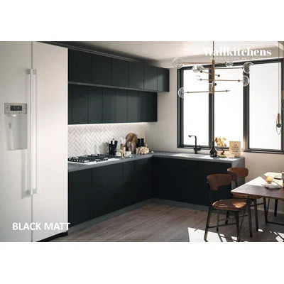 108'' W x 96'' H Medium Density Fiberboard (MDF) Full Kitchen Ready-to-Assemble | Wayfair North America