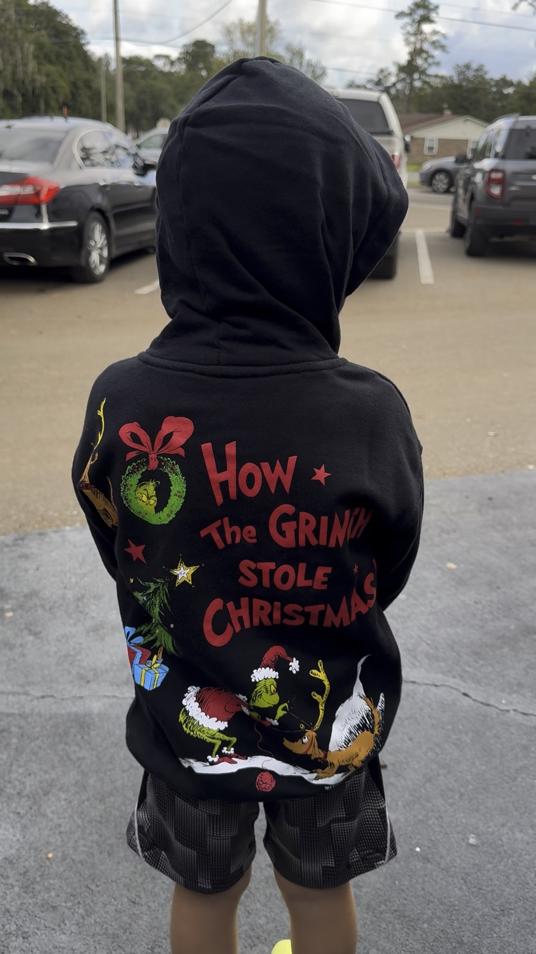 The details on this kids Christmas sweatshirt are the cutest. It even has thumb holes & sleeve detail. Matching pants were sold out in his size 

Grinch. Christmas. Kids clothing. Boy mom. Mom of boys  

#LTKHoliday #LTKKids #LTKSaleAlert