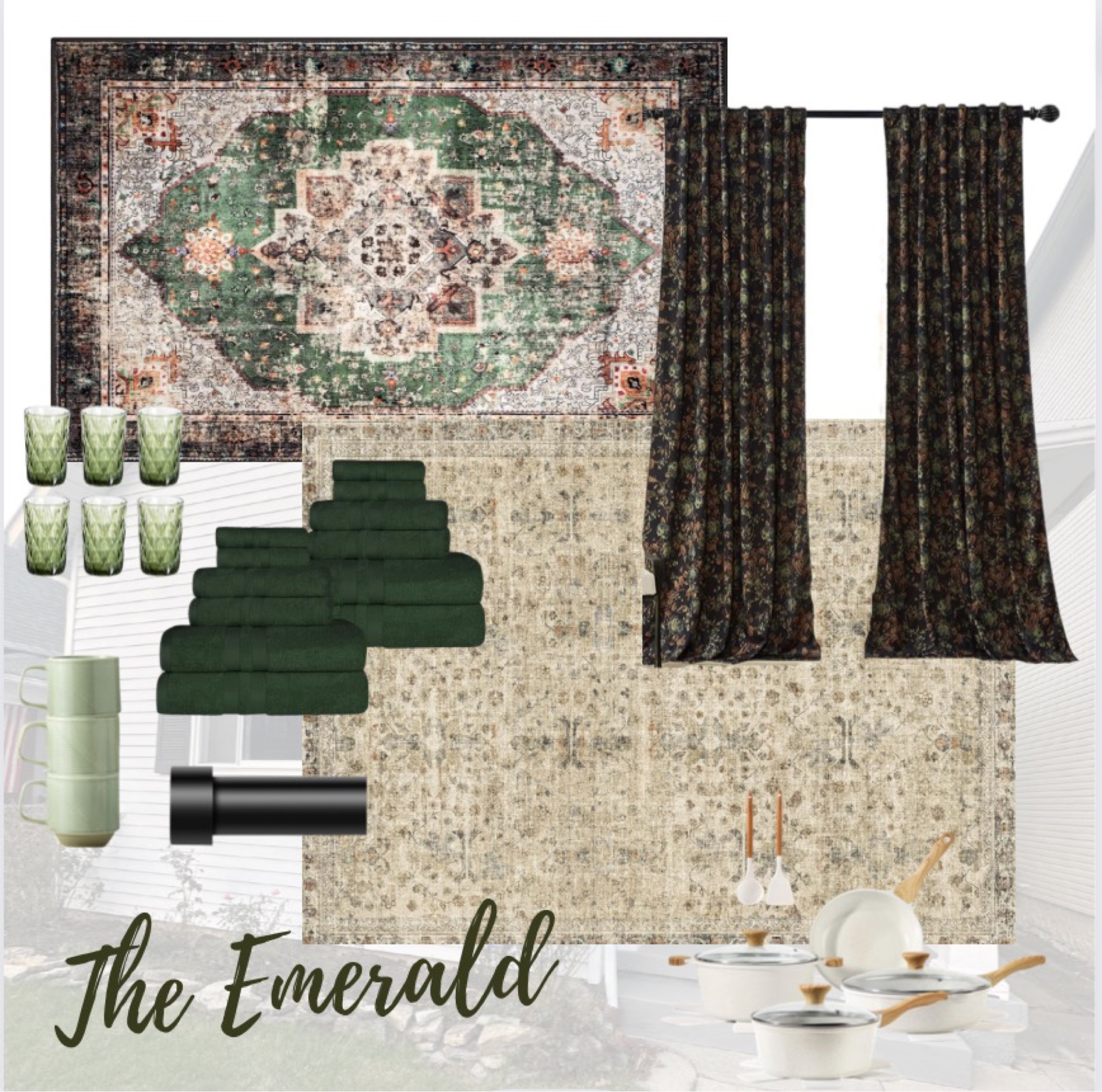 GREEN is the vibe! Another order for the air b and b with some essentials! I can see the vision 💚

#LTKhome #LTKsalealert