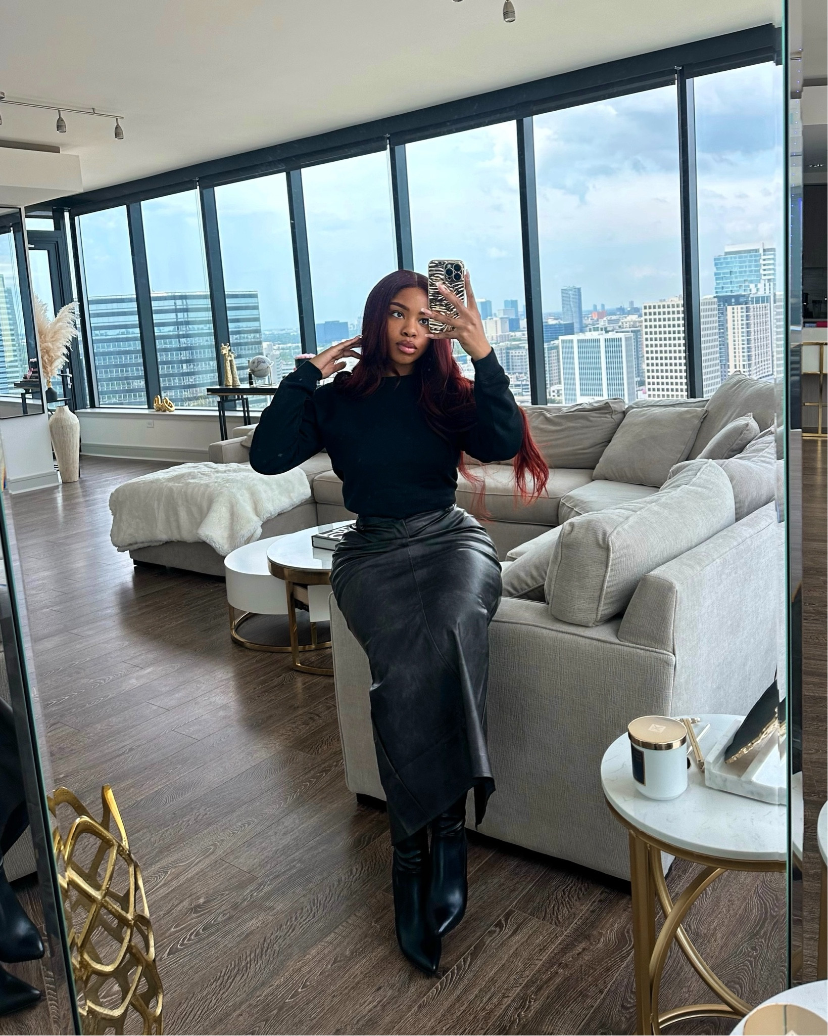 All black outfit perfect for fall! And the skirt is only $20!! 

#LTKFindsUnder50 #LTKWorkwear #LTKStyleTip