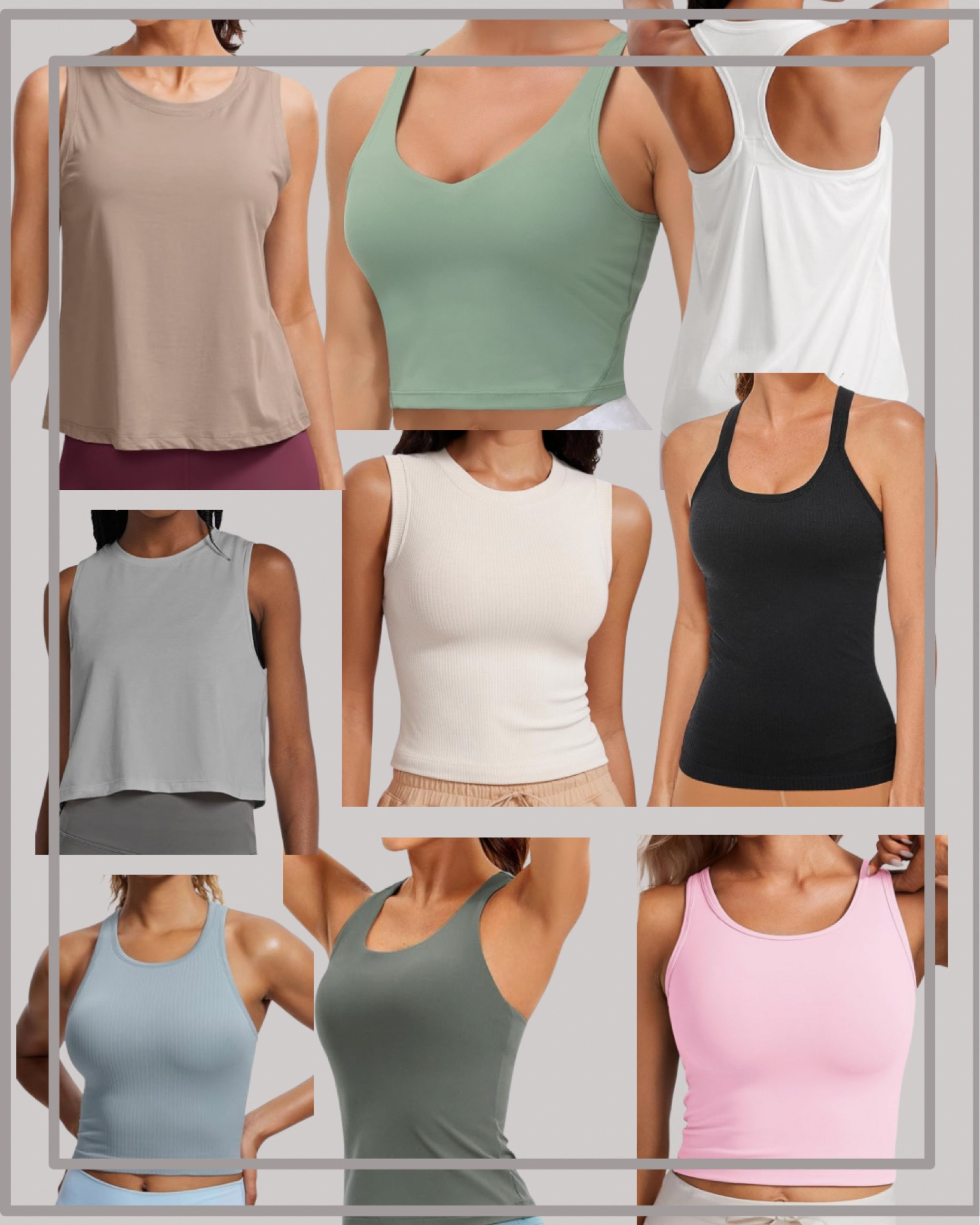 Amazon tank top
Workout tops 
Tank tops 

#LTKStyleTip #LTKActive #LTKPetite