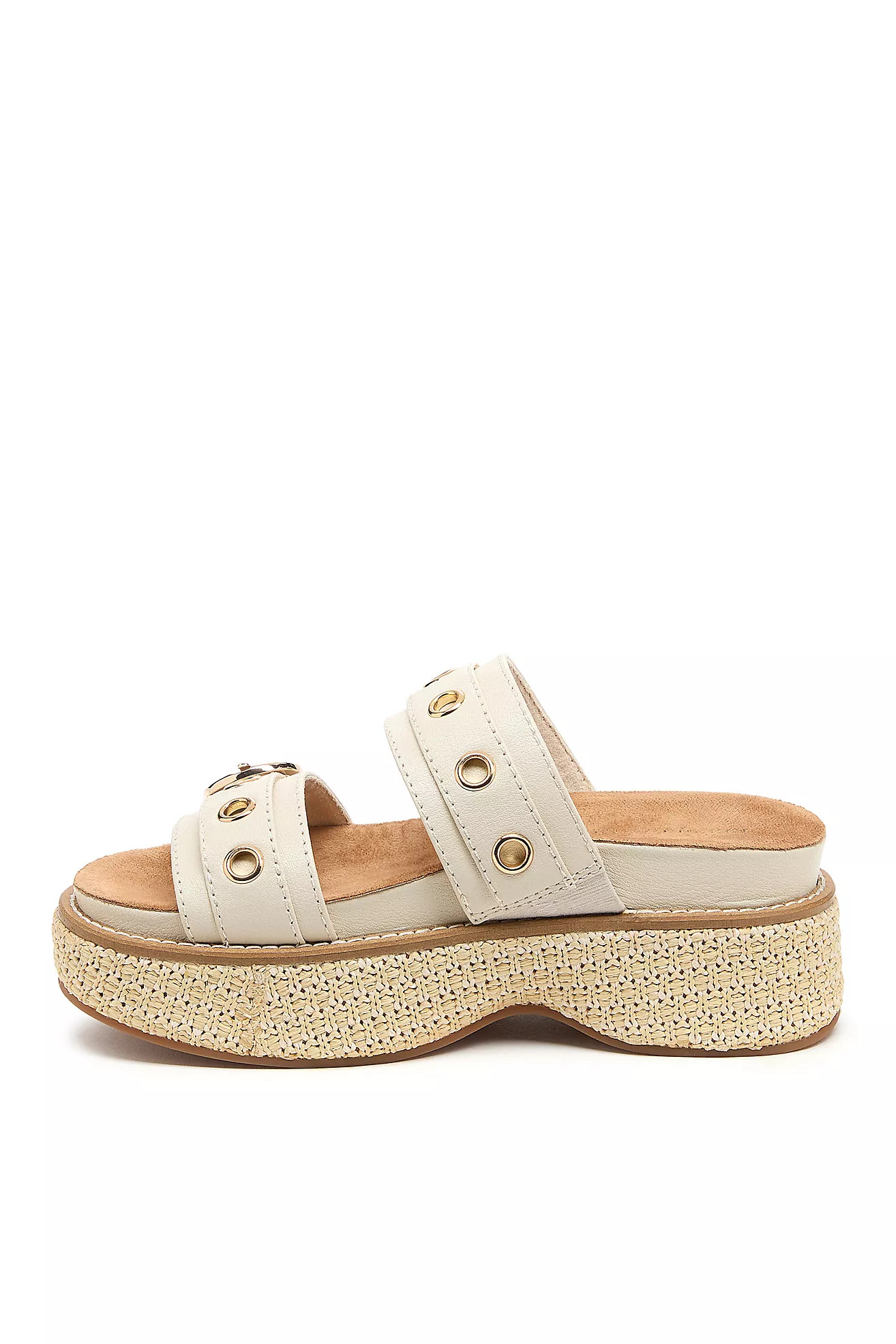 Kelsi Dagger Brooklyn Penny Platform Slides | Anthropologie (US)