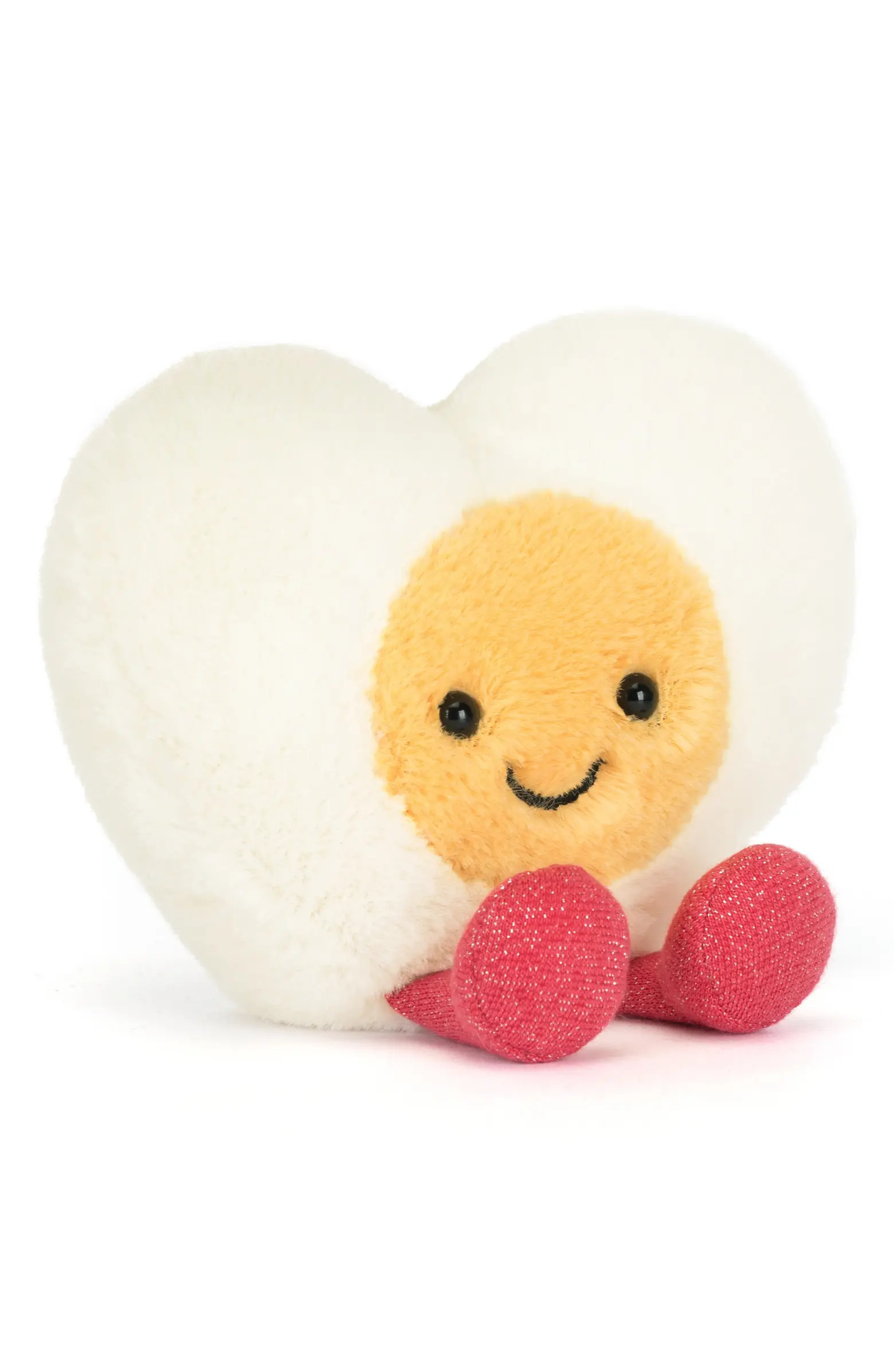 Jellycat Amuseables Heart Boiled Egg Stuffed Animal | Nordstrom | Nordstrom