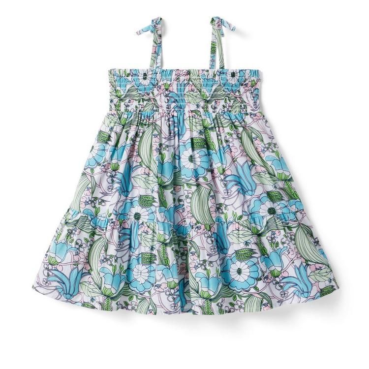 The Leilani Palm Smocked Sundress | Janie and Jack