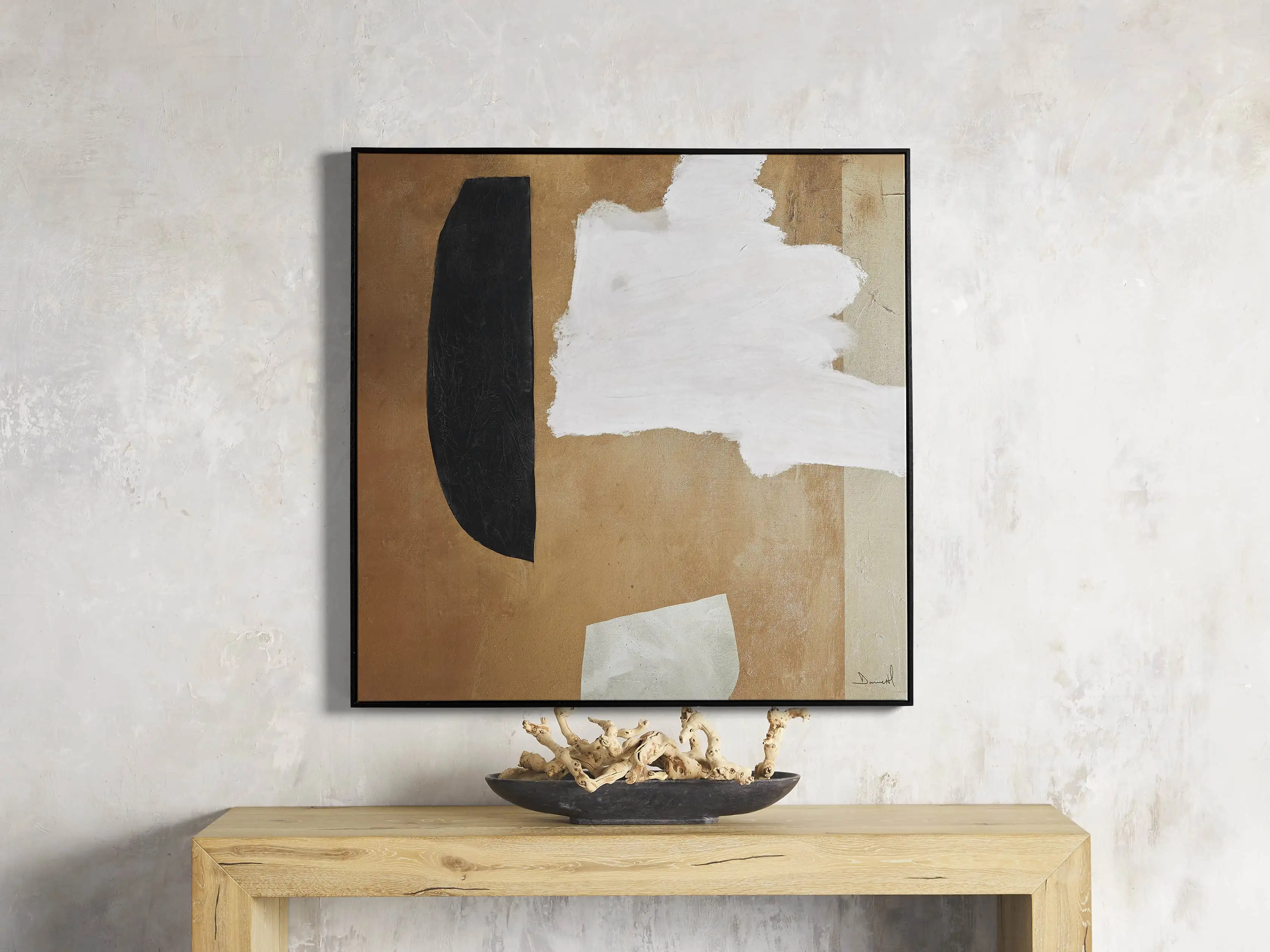 Study in Neutral I Framed Print | Arhaus