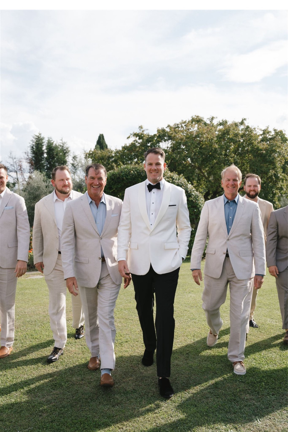 Italian wedding- men’s outfits, groomsmen, linen suit, white tuxedo jacket. Linen suits are up to 25% off right now when you spend $125+

#LTKWedding #LTKMens