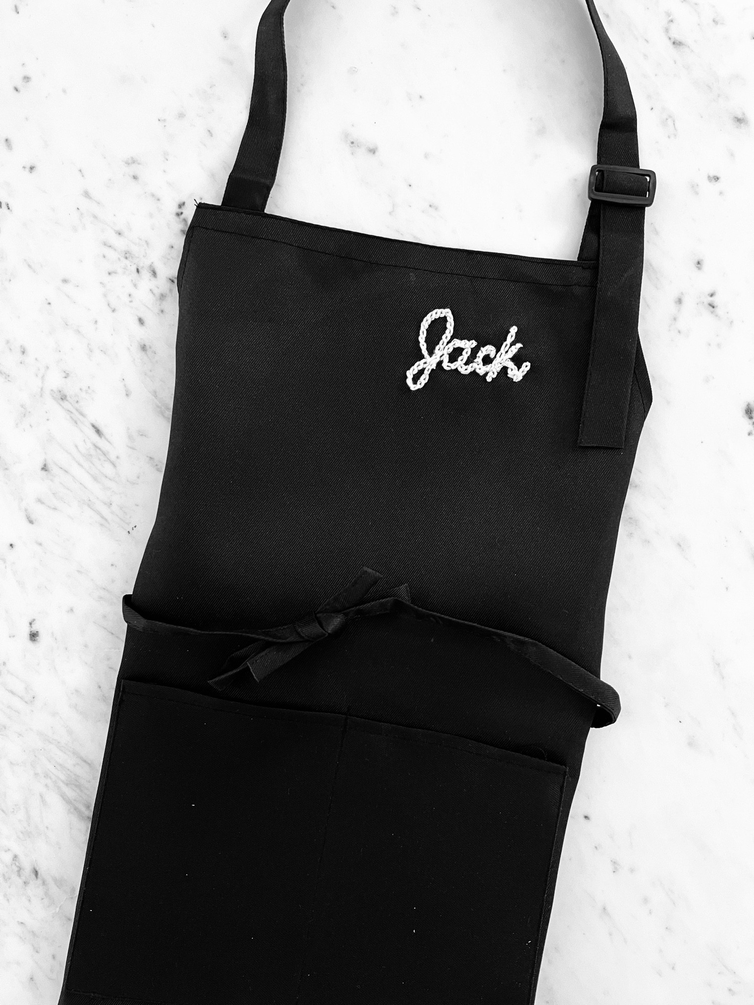 I bought an embroidery kit to learn how to embroider, practiced for about an hour & was then able to make this adorable little personalized chef’s apron! It’s going to be so cute to wear while baking, cooking, or doing arts & crafts! Such a great personalized Christmas or holiday gift. Would even be a great party favor / place setting for a kids party that includes an activity  

#LTKSeasonal #LTKGiftGuide #LTKKids