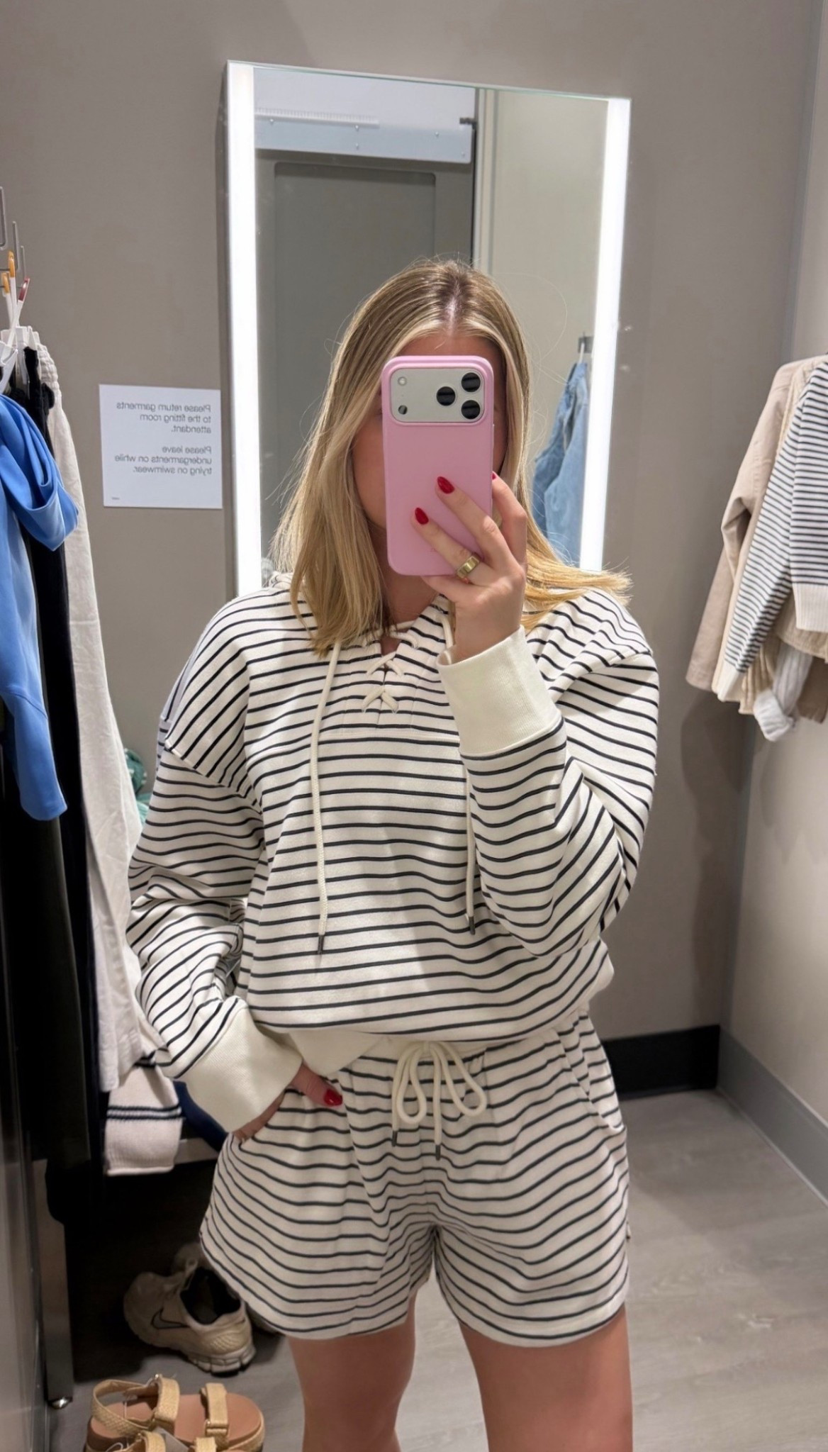 Spring stripe set perfect for lounging or vacations 🫶🏻

#LTKTravel #LTKgrwm #LTKootd