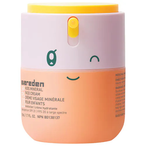 Kids Protective Mineral Face Cream SPF20 - Evereden | Sephora | Sephora (CA)