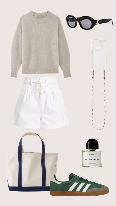 Oversized Sweater // White Shorts // Tote Bag

#LTKstyletip #LTKshoecrush #LTKtravel