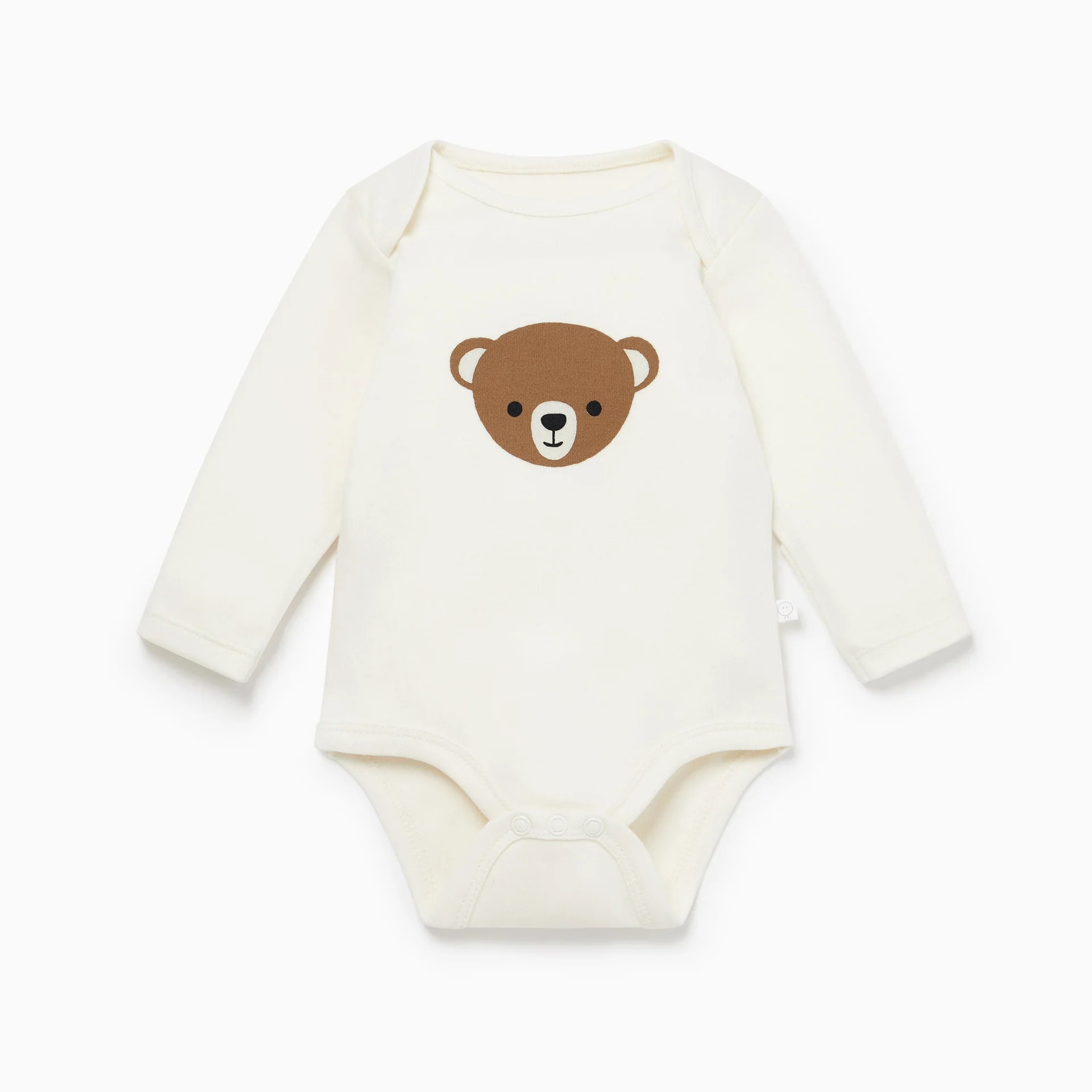 Bear Long Sleeve Bodysuit | Baby Mori