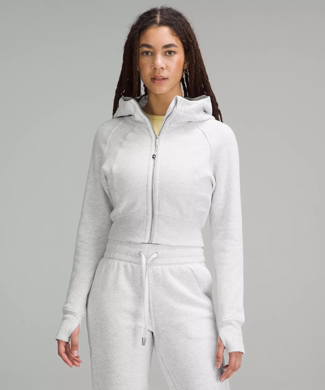 Scuba Full-Zip Cropped Hoodie | Women's Hoodies & Sweatshirts | lululemon | Lululemon (US)