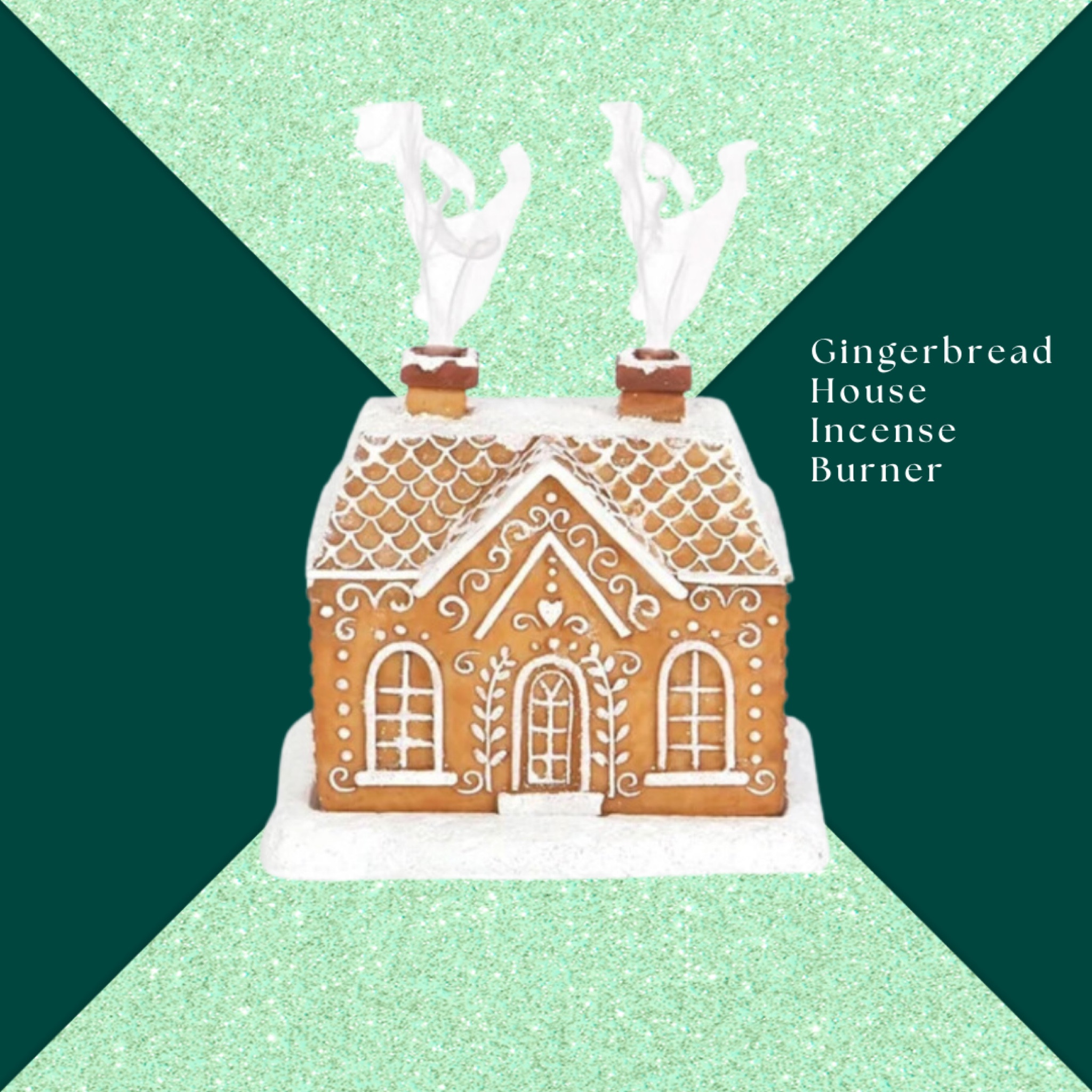 Gingerbread House incense burner  from Amazon! Stocking stuffer. Gift ideas. Holiday Christmas decor decorations. #founditonamazon 

#LTKSeasonal #LTKHoliday #LTKGiftGuide