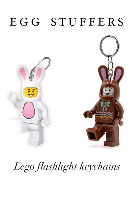 You can stuff these in an Easter egg or put them in an Easter basket. How fun are these Lego flashlight keychains with a little flashlight at the end of the foot.

#EasterEggStuffers #EasterEggs #EasterEasterBaskets #Easter #Bunnies #Legos #EasterGifts #EasterGiftGuide 

#LTKfindsunder50 #LTKSeasonal #LTKkids
