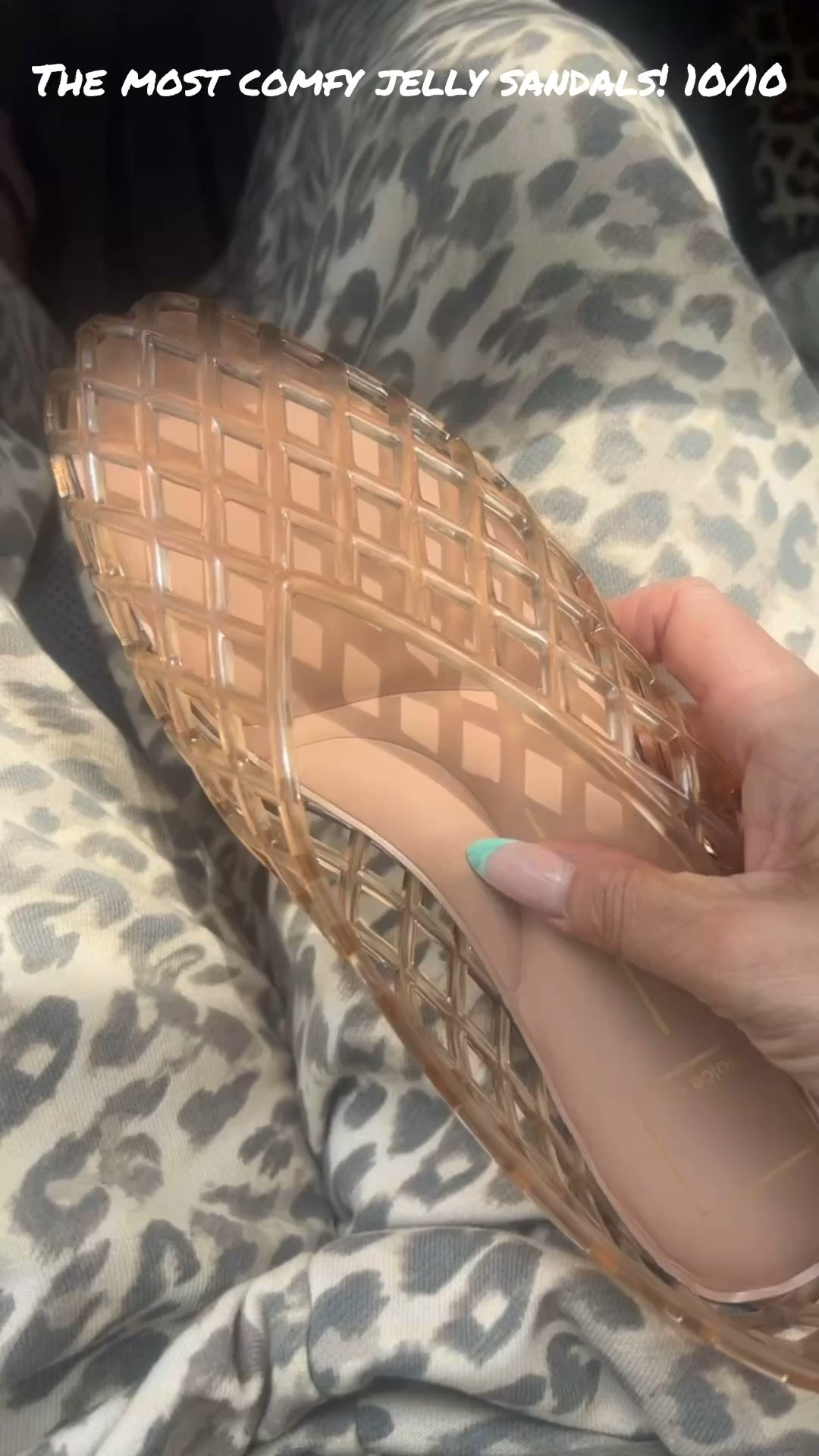 Jelly trend! If you like the jelly trend, I love these jelly flats! They are cute, so comfy and a great neutral that go with all your outfits! Will be wearing on repeat this Summer! Also linked a less expensive version on Amazon. Summer sandals, shoe crush, jelly sandals @nordstrom   #LaidbackLuxeLife

Shoes: Run TTS (color: ‘Mocha’)

Hey Beautiful! Feel free to comment on this post if you have any questions! 🫶🏽

Follow me for more fashion finds, beauty faves, lifestyle, home decor, sales and more! So glad you’re here!! XO, Karma

#LTKootd #LTKOver40 #LTKmomlife