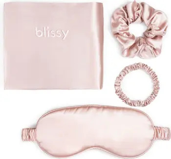 BLISSY Dream 4-Piece Mulberry Silk Set | Nordstrom | Nordstrom