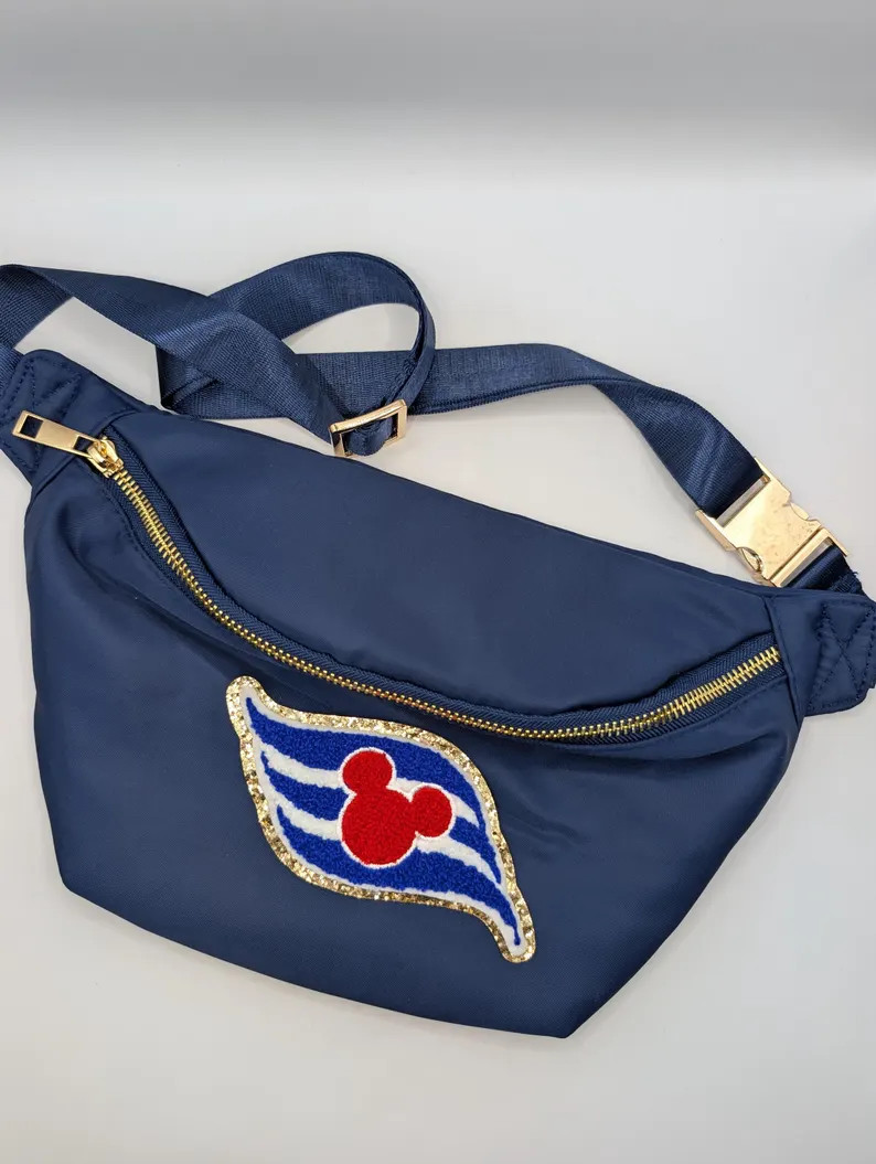 Disney Cruise Navy Fanny Pack, Cruise Logo Fanny Pack, Disney Bum Bag, Hip Bag, Fanny Pack, Theme... | Etsy (Global)