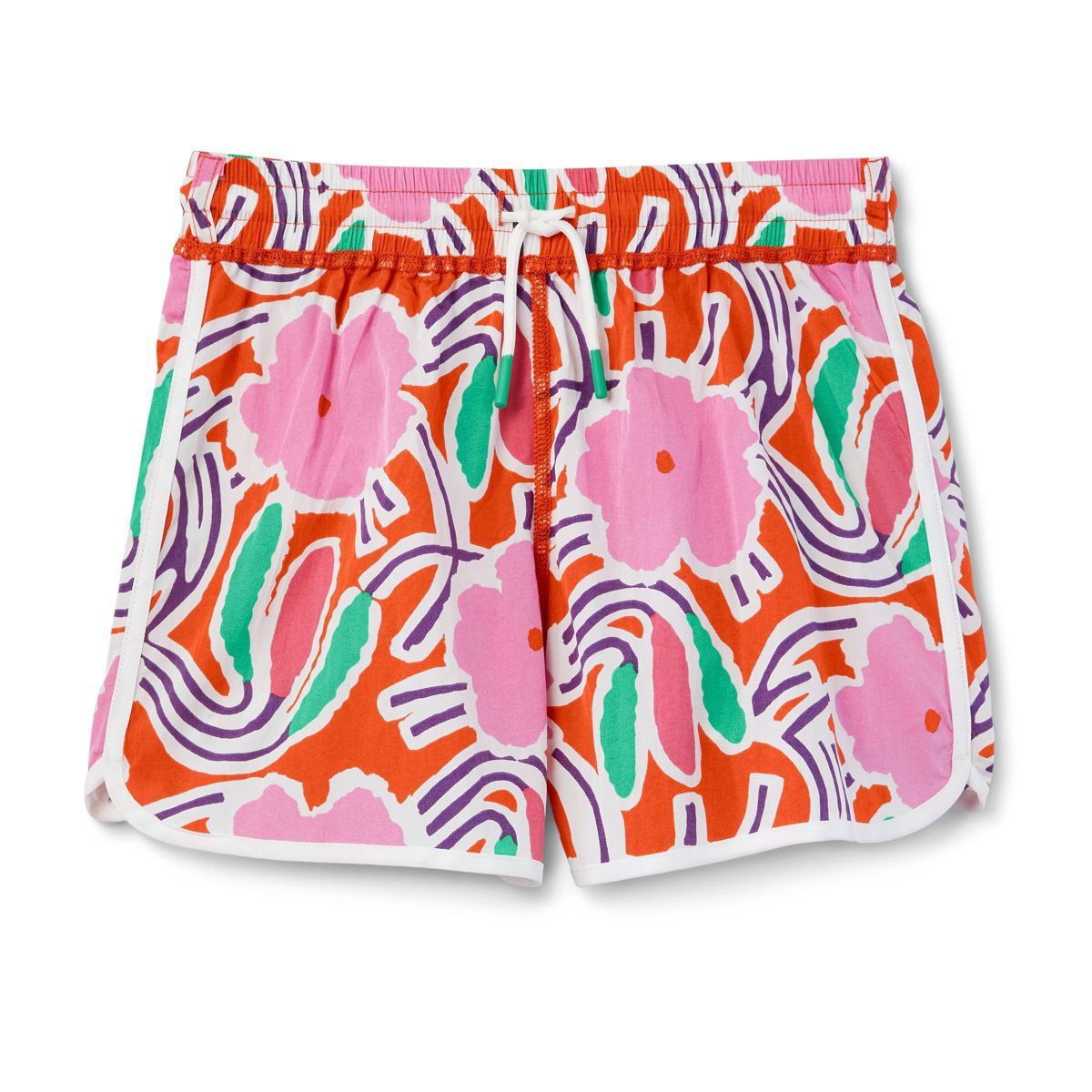 Kids' Adaptive Flower Groove Red Shorts - DVF for Target | Target