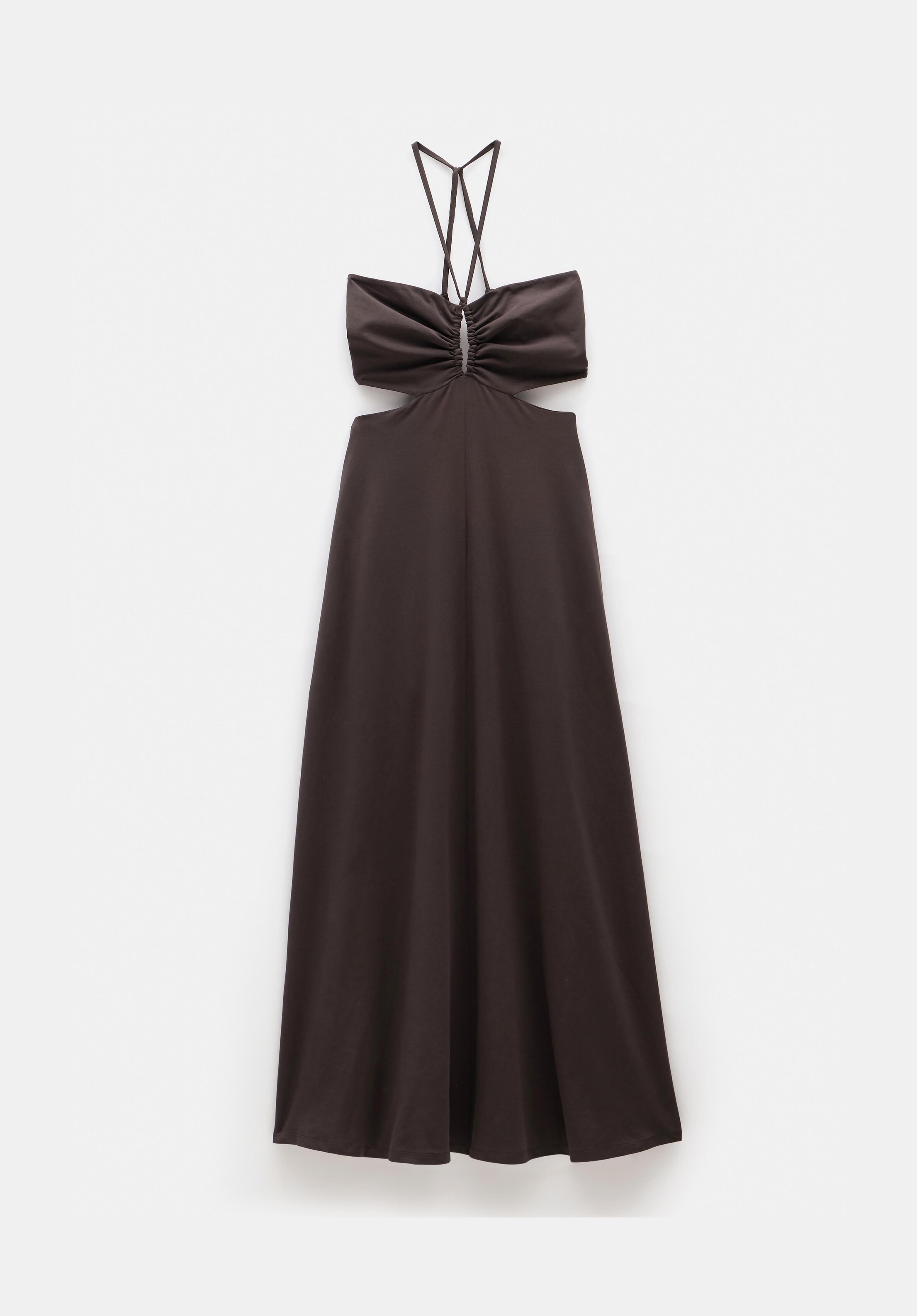 Jemma Cotton Jersey Cut-out Dress | Hush UK