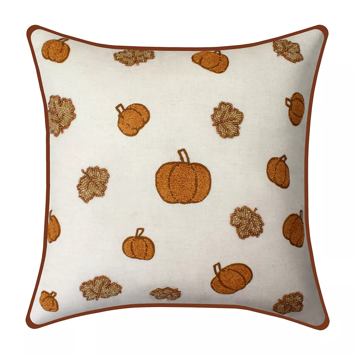 Celebrate Together™ Fall Embroidered Pumpkin Throw Pillow | Kohl's