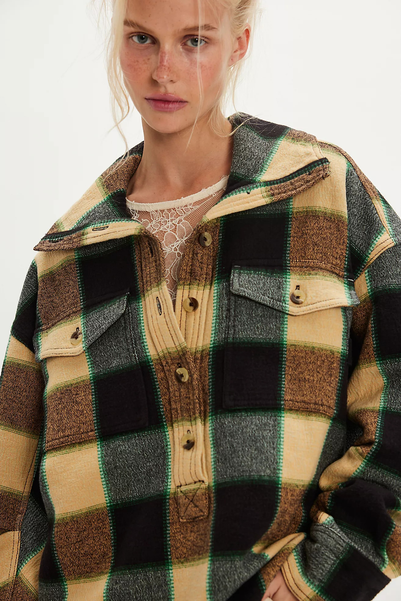 We The Free Wyoming Mornings Plaid Pullover | Free People (UK)