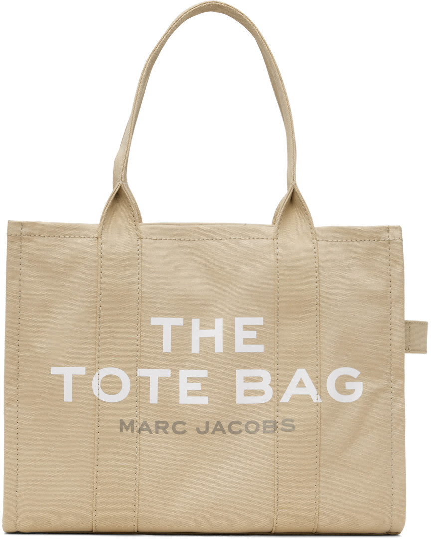 Marc Jacobs Beige 'The Large' Tote | SSENSE