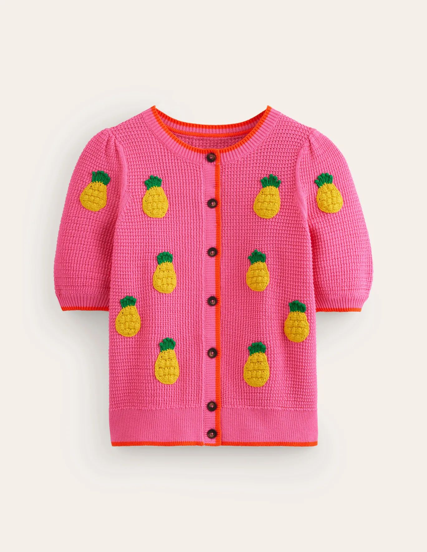 Embroidered T-Shirt Cardigan | Boden (US)