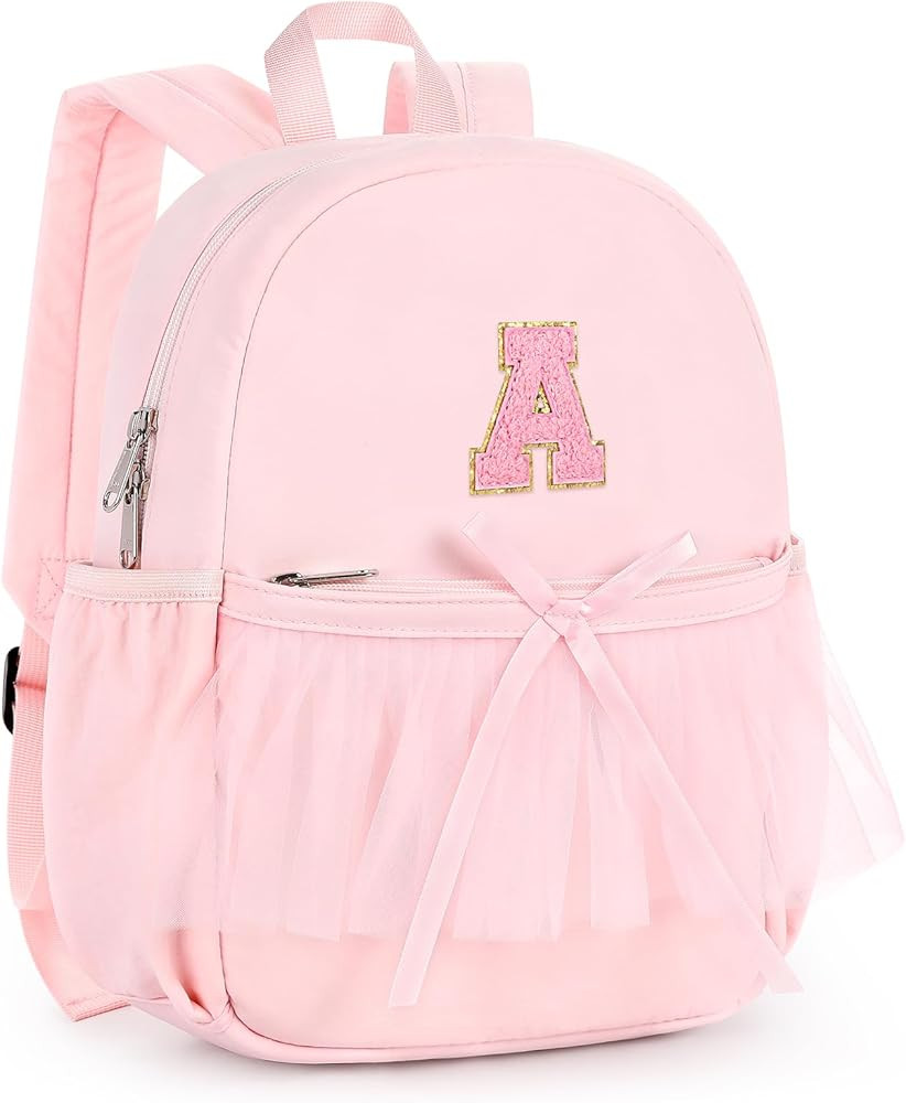 mibasies Initial Dance Bag for Girls, Ballet Bag, Letter A | Amazon (US)