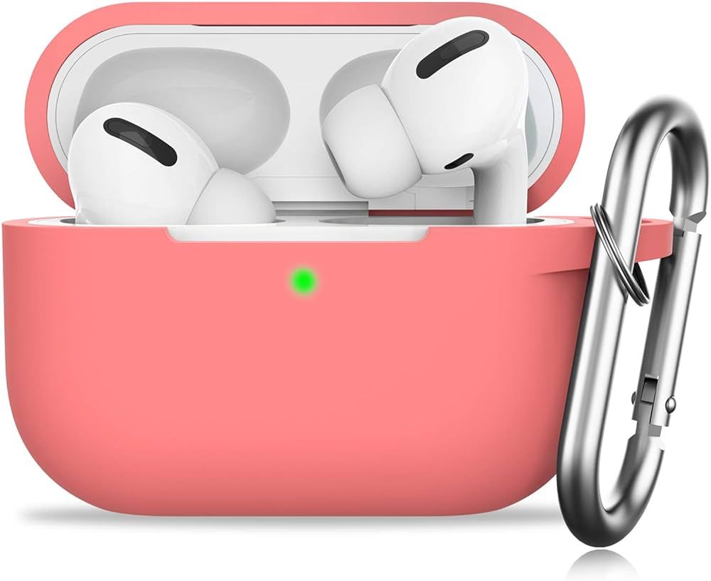 for AirPods Pro(2nd Generation/1st Generation)，Protective Silicone Cover with Keychain,Compatib... | Amazon (US)