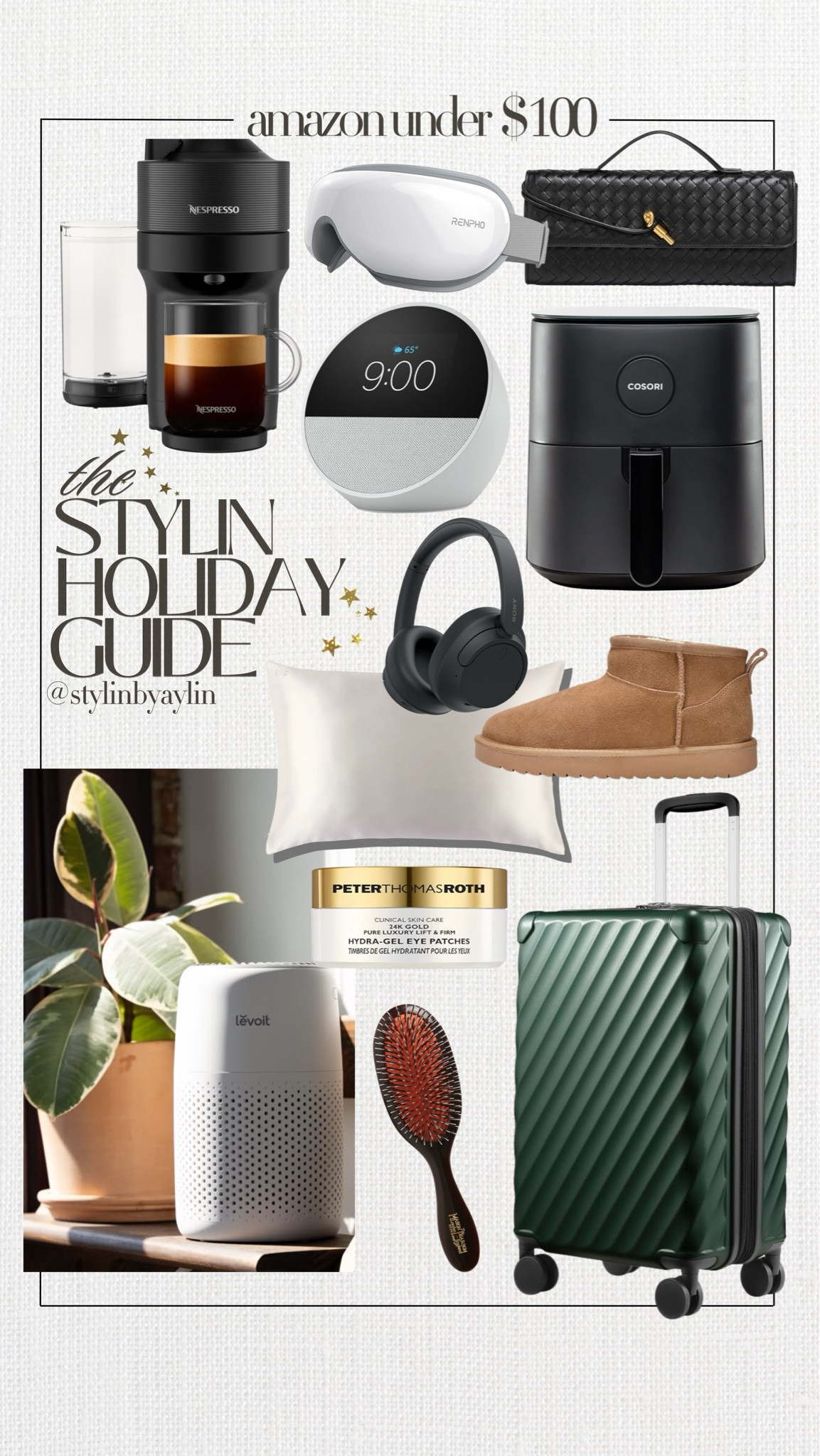Amazon under $100 gift guide✨
StylinByAylin, Aylin, Gift guide, Amazon finds

#LTKHoliday #LTKSeasonal #LTKGiftGuide