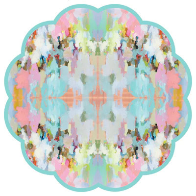 Brooks Avenue Scalloped Paper PlacematsOne Size (Pack of 24) | Laura Park Designs