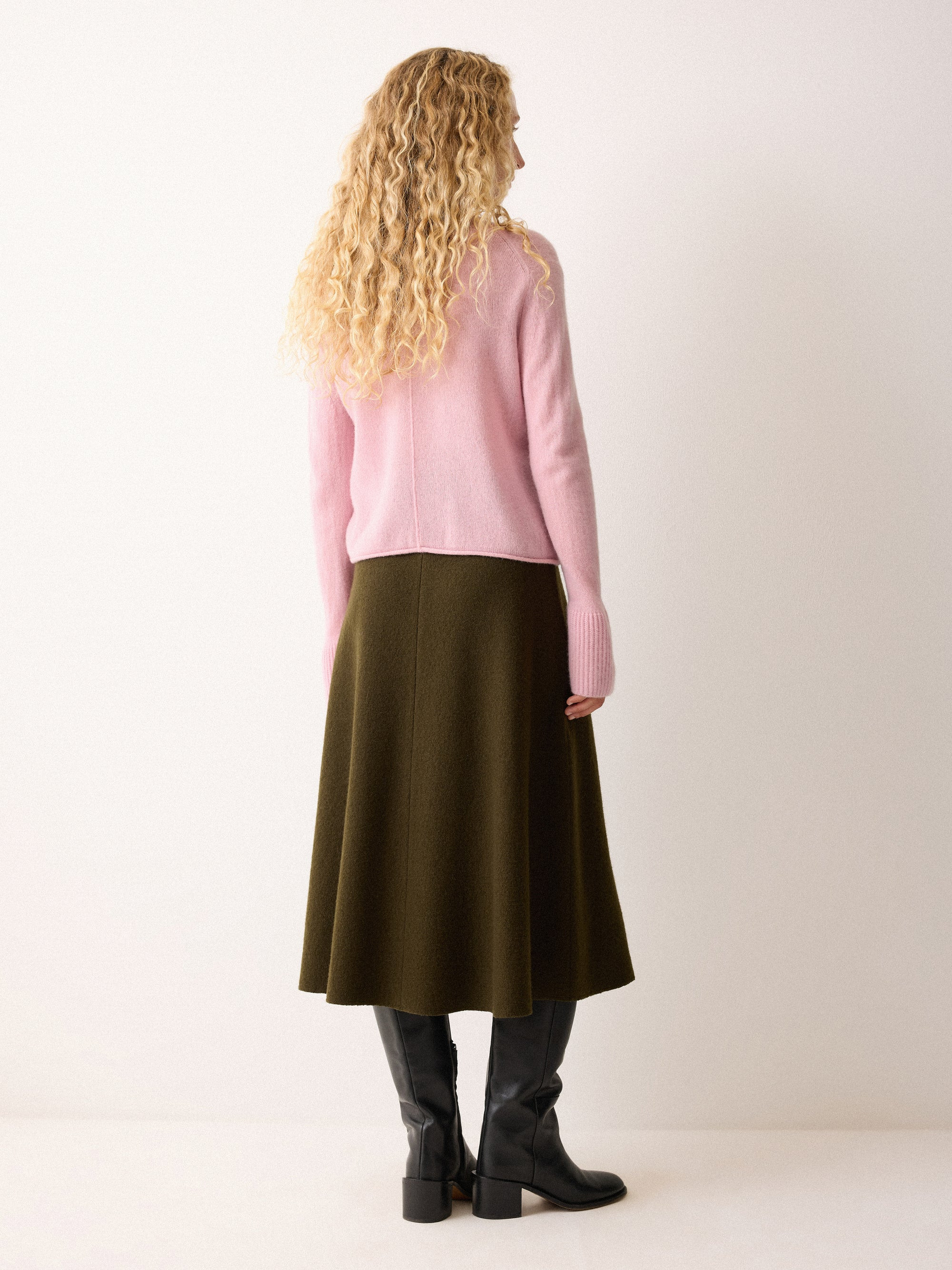 Cloud Cashmere Eldon Jumper | Pink | Jigsaw (UK)