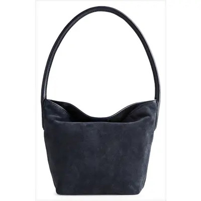 Madewell The Port Suede Lid Shoulder Bag in Dried Olive Multi at Nordstrom | Nordstrom