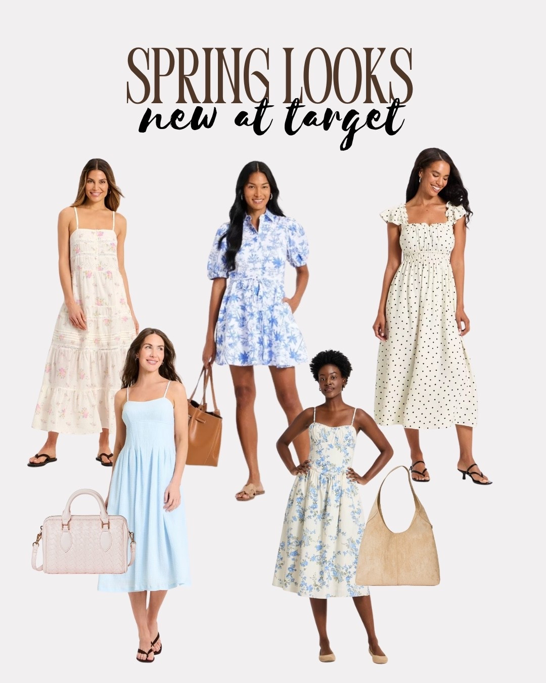 New spring dresses and handbags at Target! 💛🌼@Target #target #spring #new #dresses 

#LTKSeasonal #LTKootd #LTKgrwm