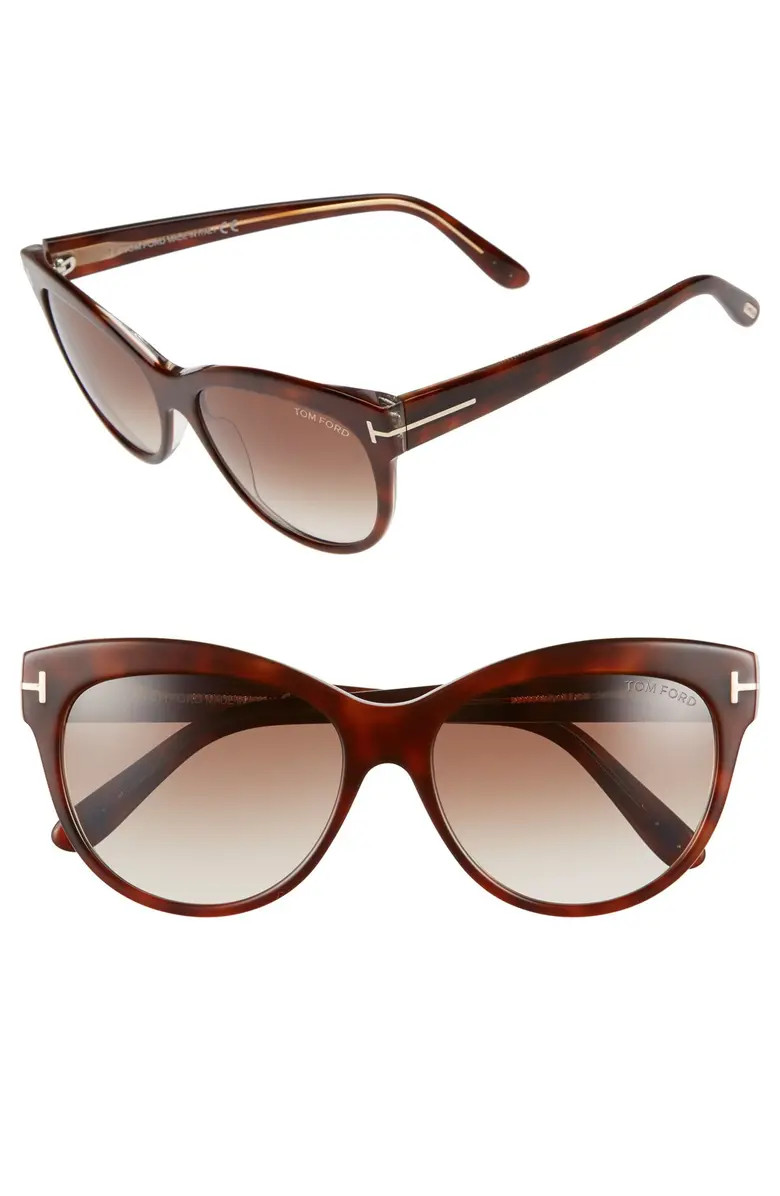'Lily' 56mm Cat Eye Sunglasses | Nordstrom