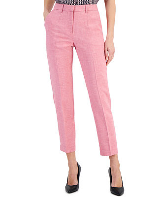 Women's Slim-Fit Side-Pocket Ankle Pants | Macy's