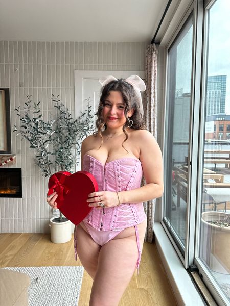 Adore me makes the cutest corsets! I love this unlined boned corset so much! It’s great for Valentine’s Day but also can be worn all year around! Comes in size xs-4x! I am wearing an XL

#LTKMostLoved #LTKplussize #LTKmidsize