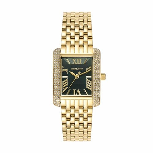 Michael Kors Women's Watch, Emery Three-Hand Gold-Tone Stainless Steel Watch for Women | Amazon (US)