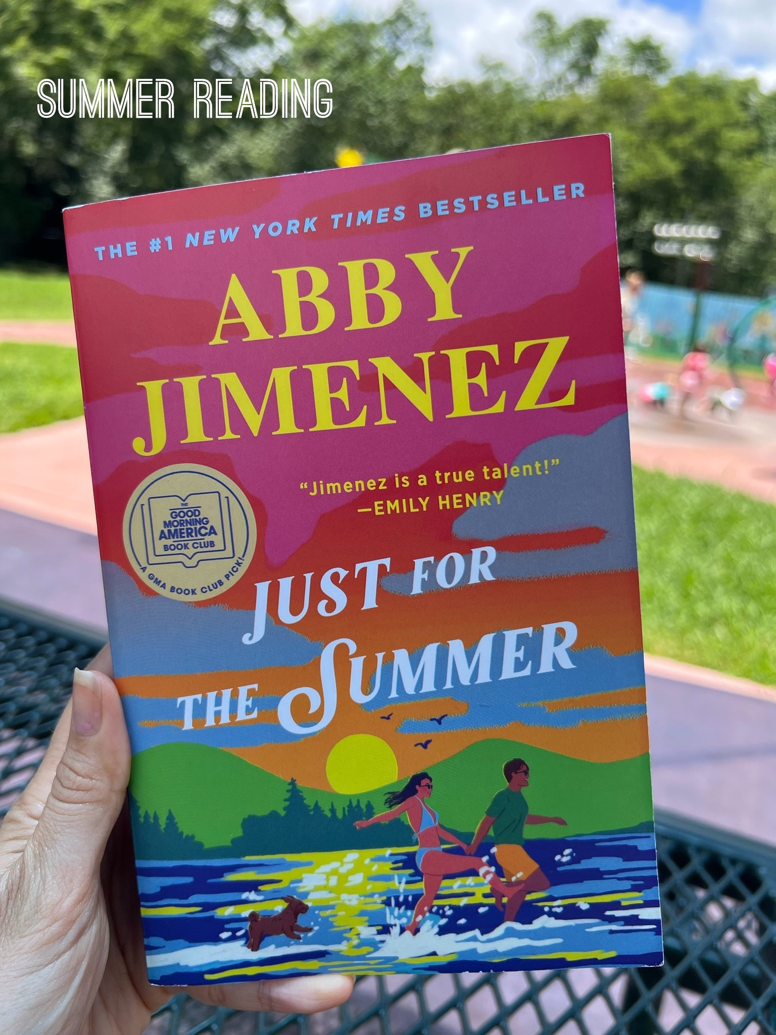 I’ve been reading this book for the summer, to get into the summer vibes.

#LTKstorytime #LTKSeasonal #LTKTravel