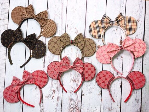 Designer inspired Fabric Minnie Ears! **PRE ORDER** | Etsy (US)