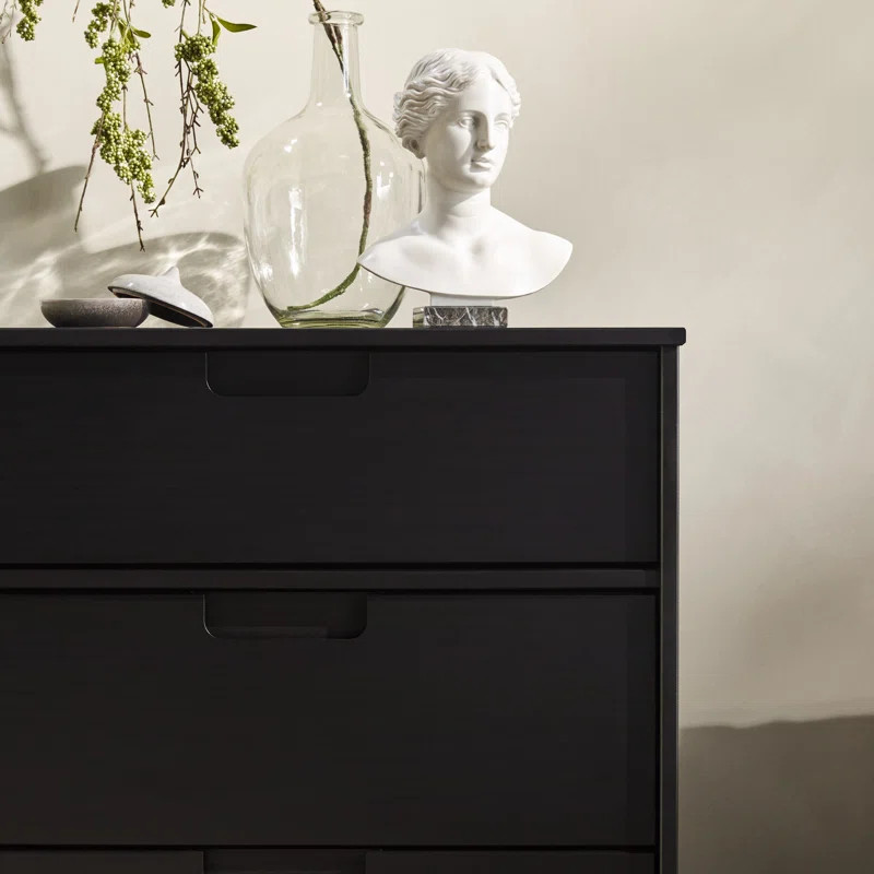 Yarber 6 Drawer Solid Wood Double Dresser | Wayfair North America