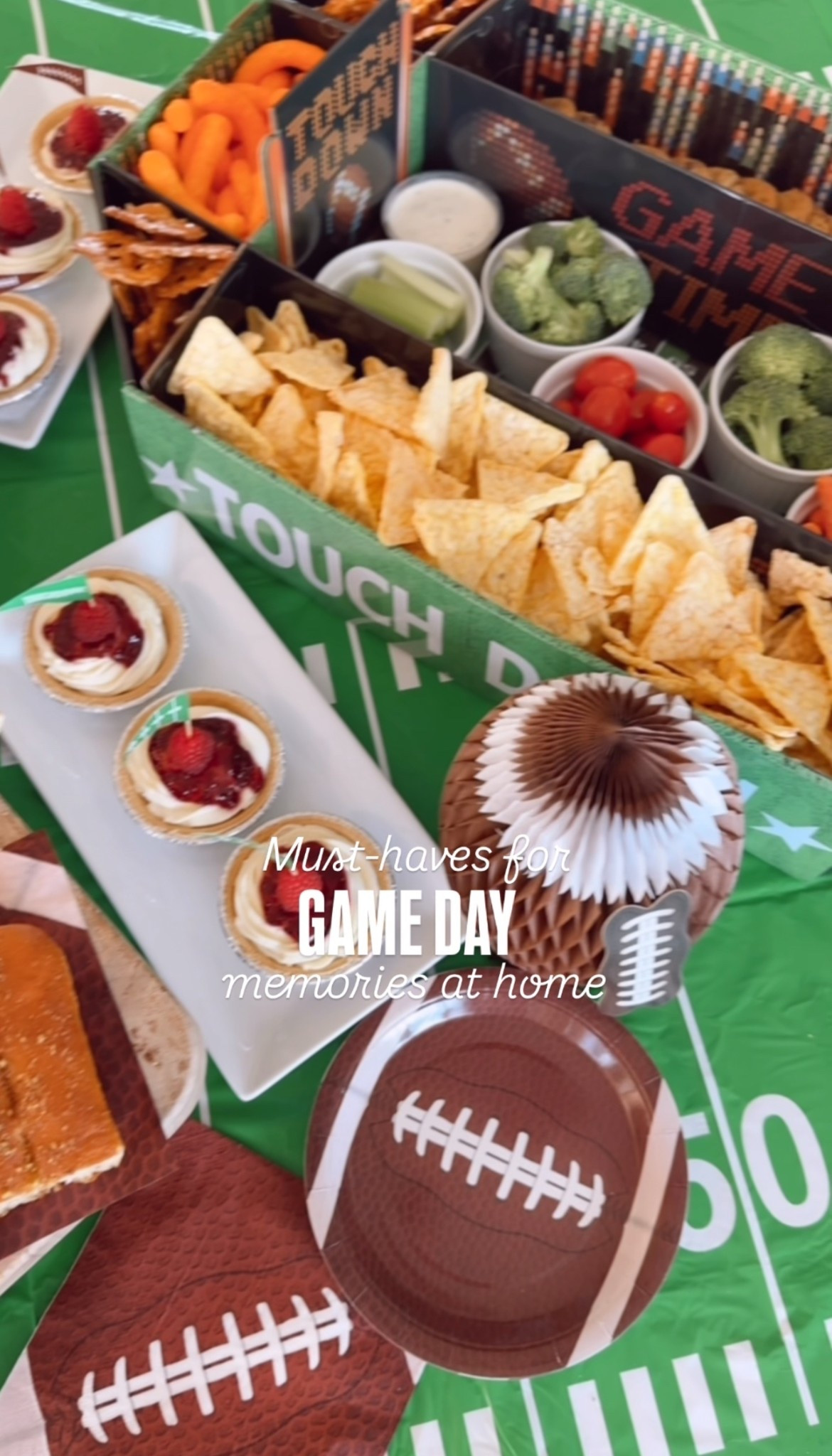 Game day favorites for your Super Bowl viewing party! My kids get so excited when I put the extra effort in to make game day special. Family memories ❤️

#LTKHome #LTKSeasonal #LTKmomlife