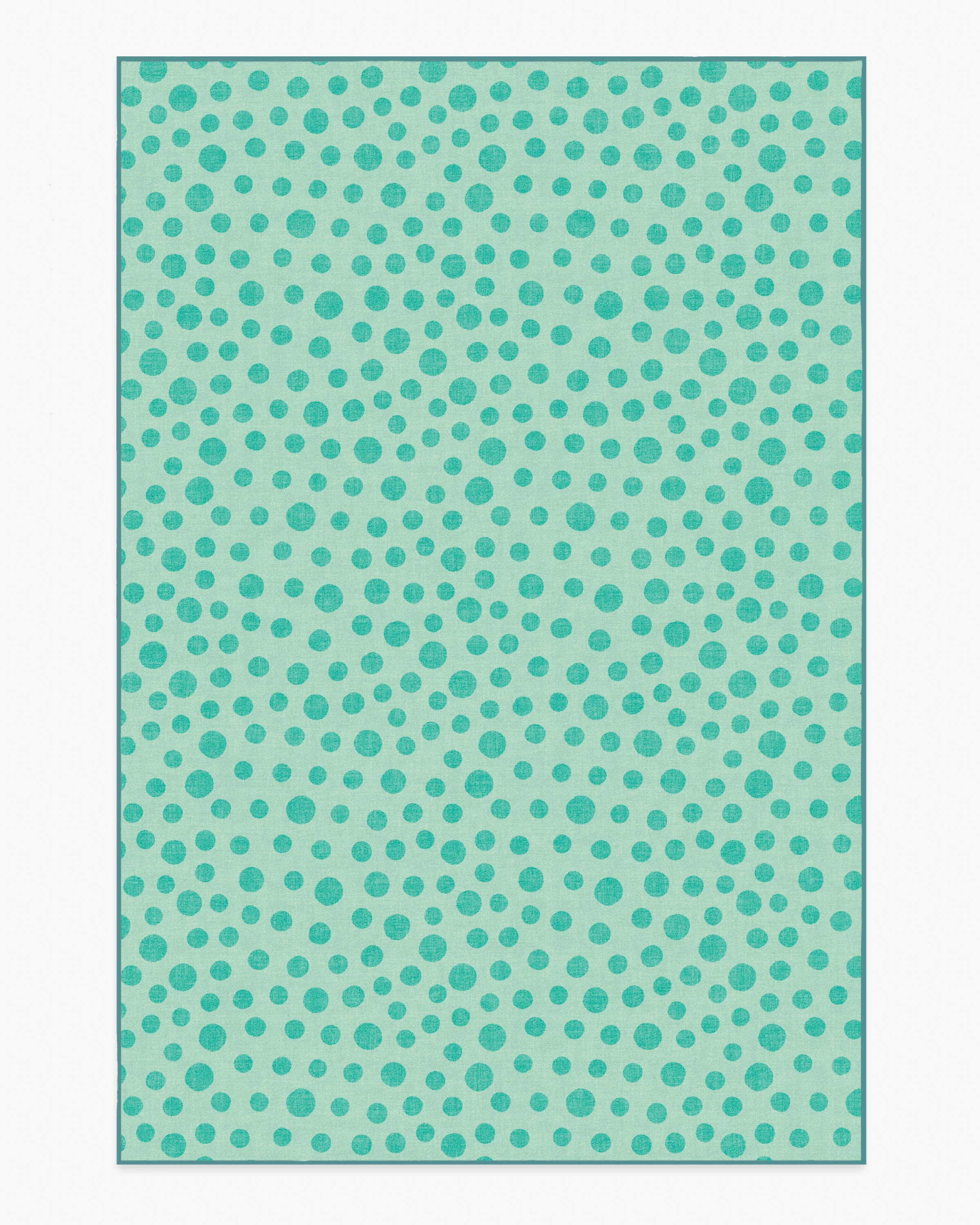 Dancing Dots Pink & Red Rug | Ruggable US | Ruggable