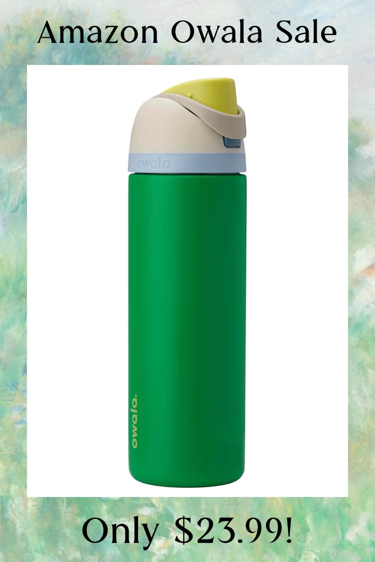 The beautiful Kelly Green Putting Green 24oz Owala is on flash sale at Amazon today for only $23.99! This will go super fast since Owala’s rarely go on sale 💚 If you prefer the 32oz size, that’s on sale as well! 

#LTKHome #LTKActive #LTKSaleAlert