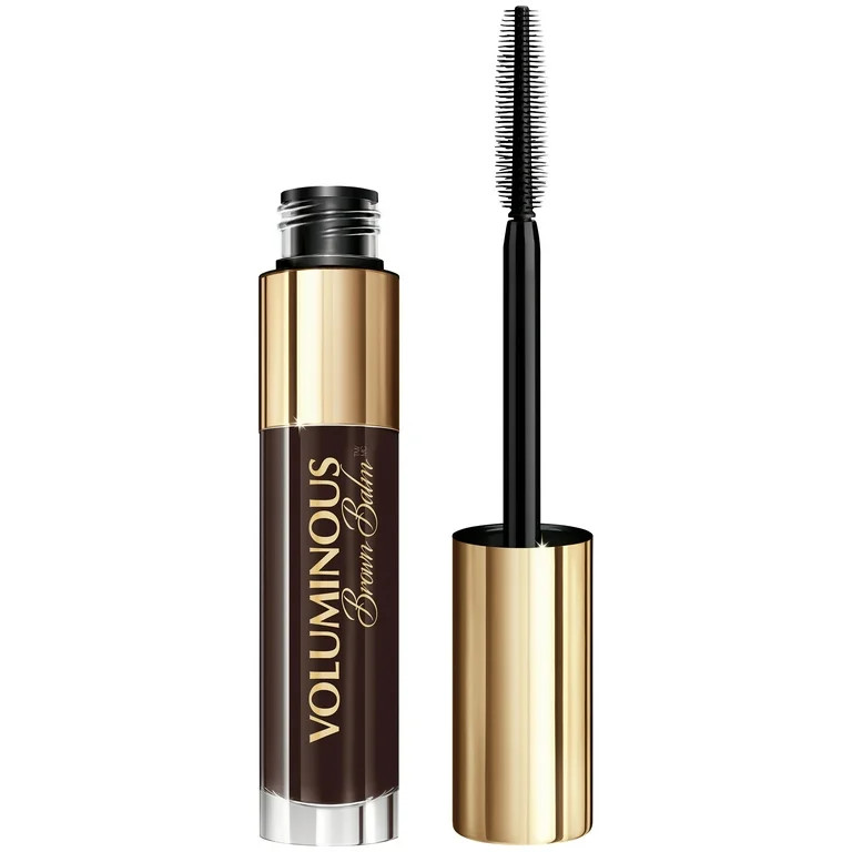 L'Oreal Paris Voluminous Brown Balm Volumizing, Caring, Vegan Mascara, Brown, 0.26 fl. oz. | Walmart (US)