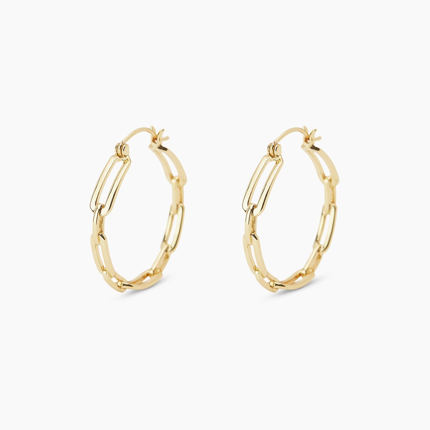 Parker Link Hoops | Gorjana