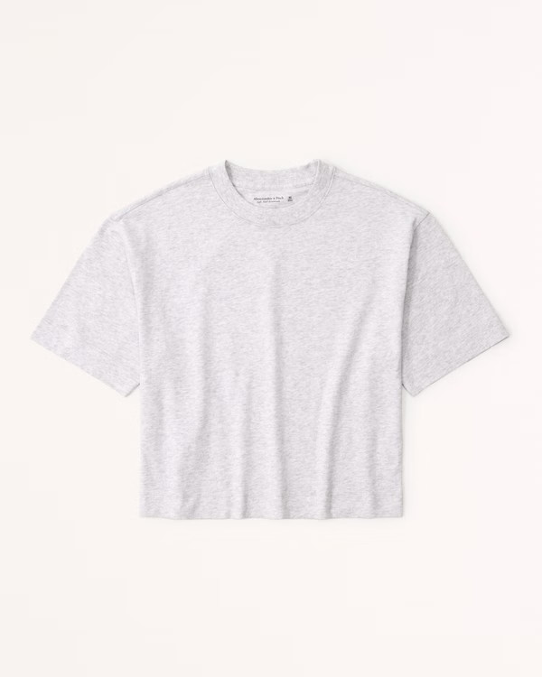 Essential Short-Sleeve Wedge Tee | Abercrombie & Fitch (US)